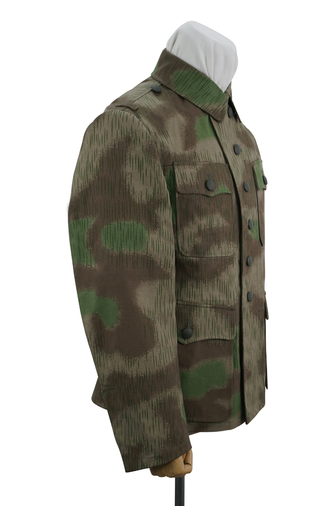 German Camo tunic,German uniforms,SS uniforms,Wehrmacht uniforms,German camouflage jacket,WW2 uniforms,Splinter 42 Revered Color,WW2 camo,WWII camo,WW2 German camouflage,WWII German camouflage,German Camo Uniform,M42 tunic,Marsh Sumpfsmuster 44