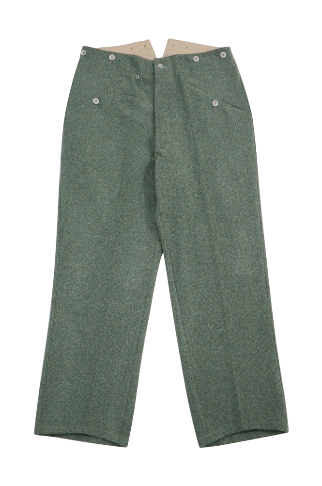 WWII German Wool Trousers,WW2 german uniforms,WWII army uniform,WWII german militaria,wehrmacht,german military clothing,WW2 reproduction,M40 tunic