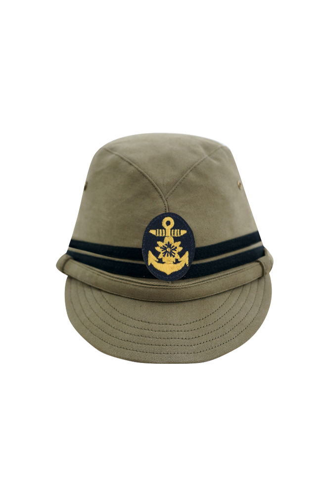 売れ筋ランキングも掲載中！ WWII Japanese IJN Navy Third Type NCO field cap Green 第二次 個人装備
