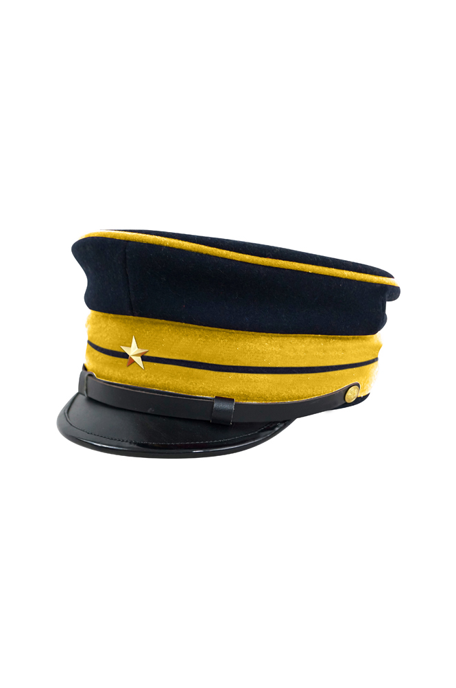 M1886 Japanese empire Meiji Second Type visor cap infantry company officer  明治19年日本帝国陸軍二種步兵尉官用軍帽制帽Japanese Meiji Visor cap -Military Harbor