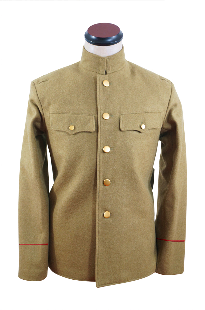 WWII Japanese IJA M1930 Showa Type 5 EM Wool tunic yellowish