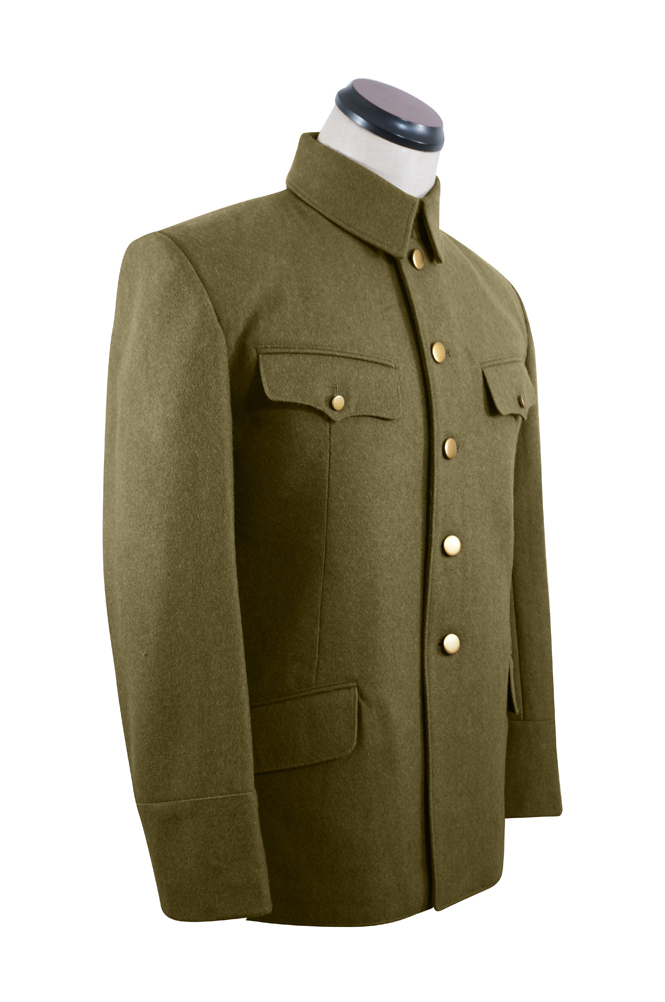 WWII Japanese IJA M1930 Showa Type 5 EM Wool tunic olive